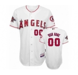 Los Angeles Angels Personalized Custom white Baseball Jersey