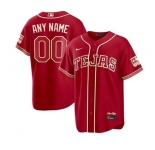 Custom Texas Rangers 2026 City Connect Stadium Baseball Stitched Jersey