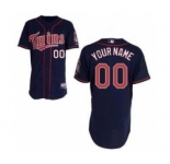 Minnesota Twins Navy Baseball customized jerseys