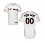 Miami Marlins Personalized custom white Jersey