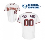 Washington Nationals Personalized Custom White Baseball Jersey