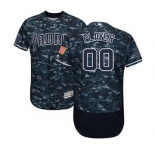 Men's San Diego Padres Customized Navy Camo Alternate Flex Base Custom Baseball Baseball Jersey