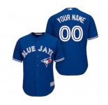 Men's Toronto Blue Jays Customized Royal Cool Base Custom Baseball Baseball Jersey