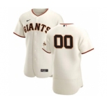Men's San Francisco Giants Custom Cream Home 2020 Authentic Player Baseball Jersey