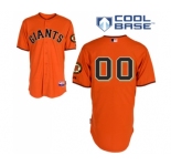 San Francisco Giants Personalized Custom orange Baseball Jersey
