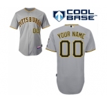 Pittsburgh Pirates Personalized custom grey Jersey