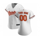 Women's Baltimore Orioles 2020 Home Replica Custom Jersey - White
