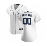 Women's Detroit Tigers 2020 Home Replica Custom Jersey - White