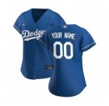 Women's Los Angeles Dodgers 2020 Alternate Replica Custom Jersey - Royal