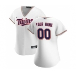 Women's Minnesota Twins 2020 Home Replica Custom Jersey - White