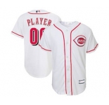 Youth Cincinnati Reds White Home Custom Baseball Baseball Jersey
