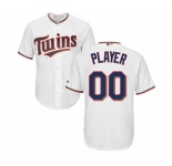 Youth Minnesota Twins White Custom Cool Base Baseball Baseball Jersey