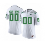 Men's 2019 Oregon Ducks Custom Name Number White NCAA Football Jersey
