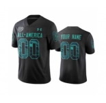Men's Black Custom Jersey 2020 All-America Football Game