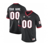 Men's Georgia Bulldogs Custom Name Number Jersey Black NCAA 19-20