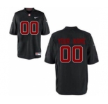 Men's Stanford Cardinal Custom Name Number Jersey NCAA Black 19-20