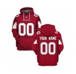 Men's Arizona Cardinals Active Player Custom 2021 Red Pullover Football Hoodie 2