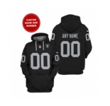 Men's Las Vegas Raiders Active Player Custom 2021 Black Pullover Football Hoodie