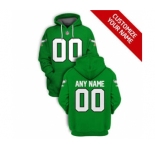 Men's Philadelphia Eagles Active Player Custom 2021 White Pullover Football Hoodie