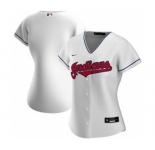 Women's Cleveland Indians Home 2020 Baseball Team Jersey White