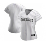 Women's Colorado Rockies Home 2020 Baseball Team Jersey White