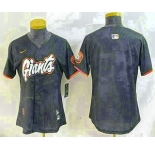 Women's San Francisco Giants Blank Black 2025 City Connect Limited Jersey