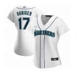 Women's Seattle Mariners #17 Mitch Haniger Home 2020 Baseball Player Jersey White