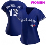 WOMEN'S TORONTO BLUE JAYS #13 LOURDES GURRIEL JR. ROYAL ALTERNATE JERSEY