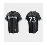 Youth Chicago White Sox #73 Yermin Mercedes 2021 City Connect Replica Black Jersey