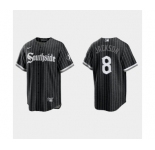 Youth Chicago White Sox #8 Bo Jackson 2021 City Connect Replica Black Jersey