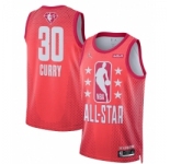 Men 2022 All Star #30 Stephen Curry Maroon Basketball Jersey