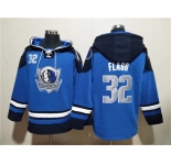 Men's Dallas Mavericks #32 Cooper Flagg Blue Navy Ageless Must-Have Lace-Up Pullover Hoodie