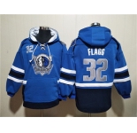 Men's Dallas Mavericks #32 Cooper Flagg Navy Ageless Must-Have Lace-Up Pullover Hoodie