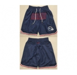 Men's New York Giants Navy Shorts (Run Small)
