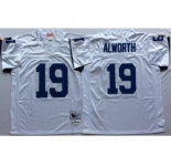 Chargers 19 Lance Alworth White Throwback Jersey