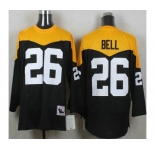 Men's Pittsburgh Steelers #26 LeVeon Bell Black 1967 Home Throwback NFL Jersey