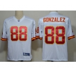 Kansas City Chiefs #88 Tony Gonzalez White Jersey