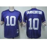 Minnesota Vikings #10 Fran Tarkenton Purple Throwback Jersey