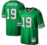 Mens New York Jets #19 Keyshawn Johnson  Green Mitchell & Ness Legacy Jersey