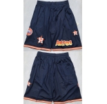 Men's Houston Astros Navy Shorts