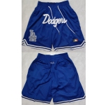 Men's Los Angeles Dodgers Royal Shorts (Run Smaller)