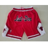 Bulls Red Just Don Mesh Shorts