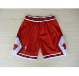Chicago Bulls Red Nike Mesh NBA Shorts