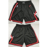 Men's Chicago Bulls Black Shorts (Run Small)