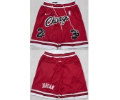 Men's Chicago Bulls Red Shorts