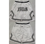 Men's Michael Jordan White Shorts