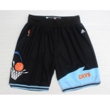 Men's Cleveland Cavaliers Black Throwback Short