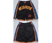 Men's Oklahoma City Thunder Black Shorts