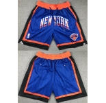 Men's New York Knicks Royal City Edition Shorts