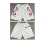 Men Miami Heat White Pink Panther Shorts Run Small